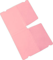Πλαστική Τσέπης Αποθήκευσης Προσώπου Θήκη για Μάσκα Προστασίας σε Ροζ χρώμα 1τμχ
