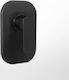 Eurorama Quadra Built-in Faucet Mixer for for Bathroom Sink 1 Exit Black Matt