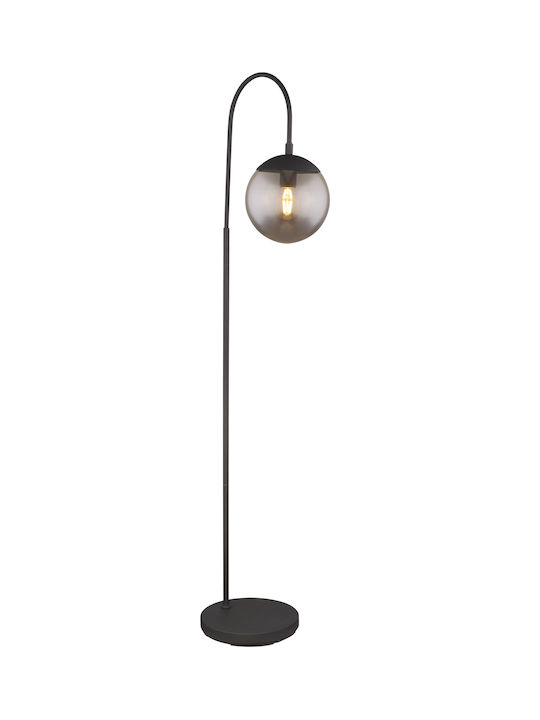 Globo Lighting Blama Stehlampe H150xB39cm. mit Fassung für Lampe E27 Schwarz