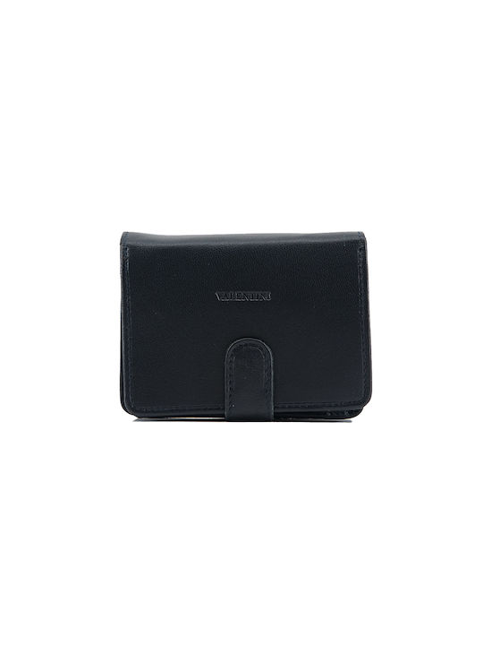 Leather wallet (VAL306361B) BLACK
