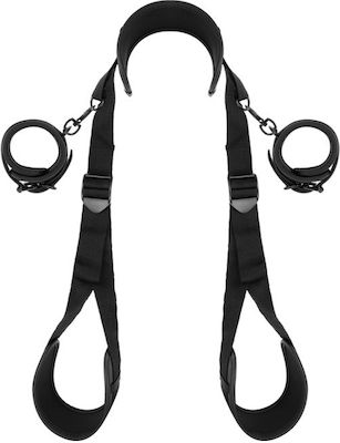 Fetish Submissive Open Leg Set in Schwarz Farbe D-218905