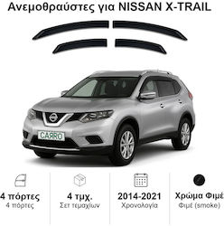 Heko Set Car Windbreakers Front And Back Dark Fime For Nissan X-Trail 5D T32 2013 4 Pieces 24288 Heko Set Car Windbreakers Front And Back Dark Fime For Nissan X-Trail 5D T32 2013 4 Pieces 24288