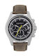 Esprit Watch Battery with Brown Leather Strap ES109161003