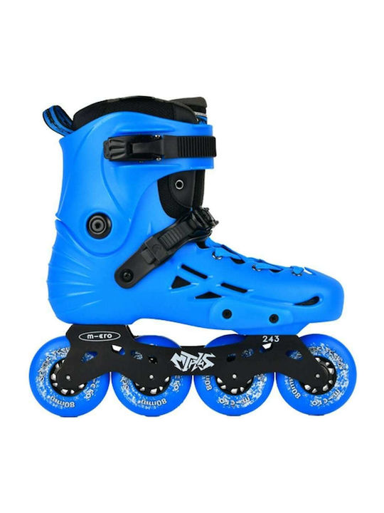 Micro MT-Plus Adult/Kids Inline Rollers Blue