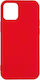Sonique Liquid Back Cover Σιλικόνης Κόκκινο (iP...