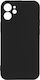 Sonique Liquid Back Cover Σιλικόνης Μαύρο (iPho...