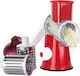 Manual Inox Cheese Grater Red 23.5x12x23.5cm