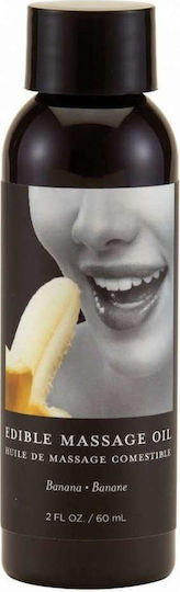 Earthly Body Edible Massage Oil with Scent Banana 60ml