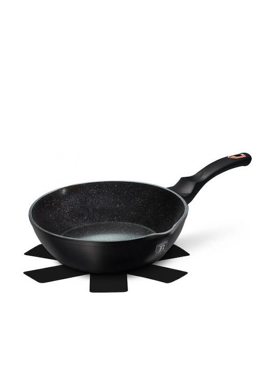 Berlinger Haus Black Rose Collection Pan made of Aluminum with Stone Coating 24cm