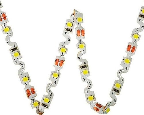 Optonica Bandă LED 12V Alb Natural Lumină 5m Tip SMD2835
