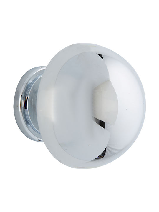 Zogometal Knob Front Door 75 75 Chrome