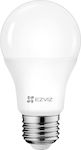 Ezviz LB1-White Smart Λάμπα LED για Ντουί E27 Θερμό Λευκό 806lm Dimmable