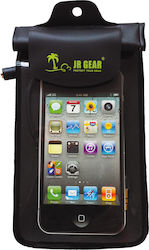 JR Gear Στεγανή Θήκη με Υποδοχή για Ακουστικά iPhone 4 (Μαύρο)