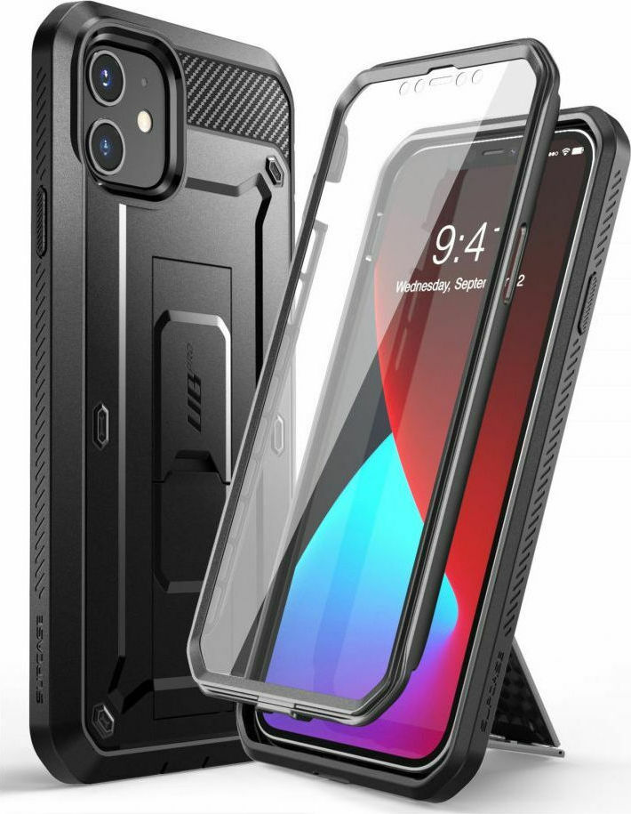 Iphone 12 mini case with built in screen protector