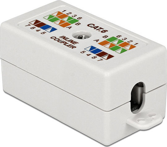 DeLock Junction Box for Network Cable Cat.6 UTP LSA Toolless