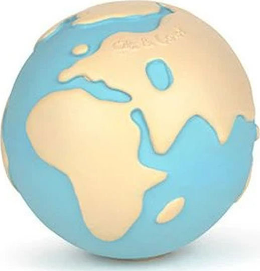 Oli&Carol Earthy The World Ball Μασητικό Οδοντοφυΐας από Καουτσούκ για 0 m+