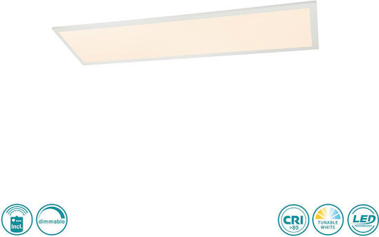 Globo Lighting Rosi Parallelogramm Vertieft LED Panel 40W