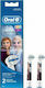 Oral-B Kids Frozen II Replacement Heads for Electric Toothbrush for 3+ years 2pcs Colorful