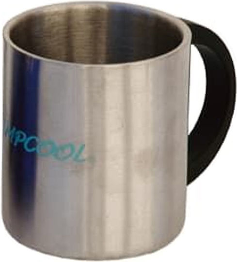 Campcool Glass for Camping Stainless Steel Cup 220gr