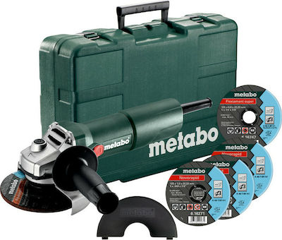 Metabo W 750-125 Set Winkelschleifer 125mm Elektrisch 750W