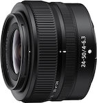 Nikon Full Frame Φωτογραφικός Φακός Nikkor Z 24-50mm f/4-6.3 Standard Zoom για Nikon Z Mount Μαύρος