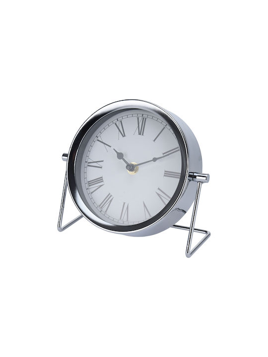 Tabletop Clock Silver NBE000040