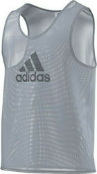 Adidas Training Bib 14 Διακριτικό Προπόνησης σε Γκρι Χρώμα