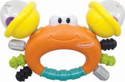 Infantino Crab Beißspielzeug für Zahnen aus Plastik für 0 m+ 1Stück