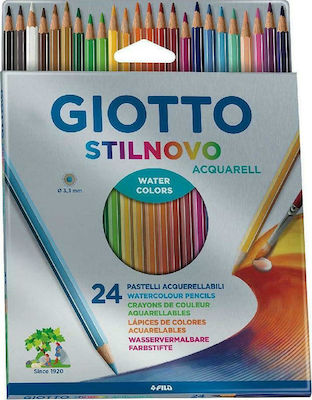 Giotto Stilnovo Acquarell Watercolour Pencils Set 24pcs