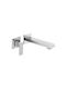 Demm Loba Built-In Mixer & Spout Set for Bathroom Sink with 1 Exit Silver