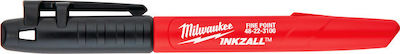 Milwaukee Inkzall Permanent Marker 1mm Black