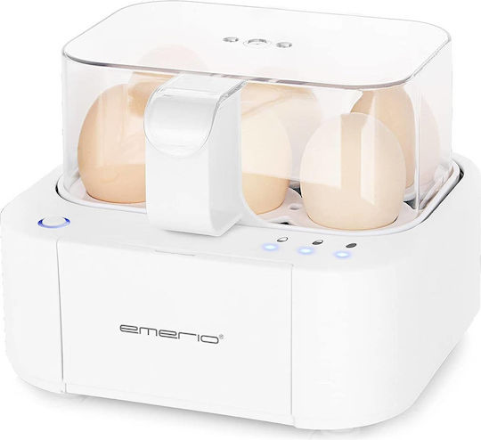 Emerio EB-115560 Яйцеварка 6 Места 400W Бял