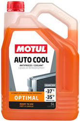 Motul Inugel Optimal Ready for Use Engine Coolant for Car G12 -37°C Orange 5lt MIO5L