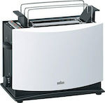 Braun HT450 Toaster 2 Schlitze 1000W Weiß