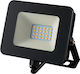 Lucas LED Στεγανός Προβολέας LED 10W Θερμό Λευκό 2700K IP65