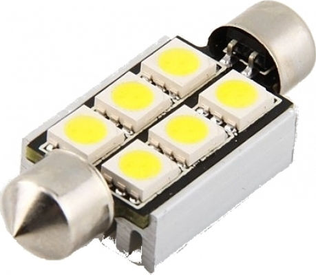 Carman Λάμπες Αυτοκινήτου & Μοτοσυκλέτας SV8.5-8 Canbus LED 2τμχ