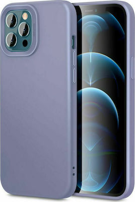 ESR Cloud Silicone Back Cover Purple (iPhone 12 / 12 Pro)