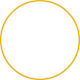 Amila Yellow Rhythmic Gymnastics Hoop Ø70cm 280gr