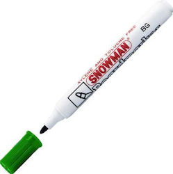 Snowman Paint Markeri Permanent Verde