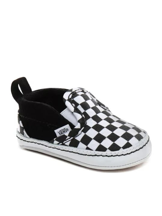 Vans Βρεφικά Sneakers Αγκαλιάς Μαύρα Slip-On Vans Βρεφικά Sneakers Αγκαλιάς Μαύρα Slip-On