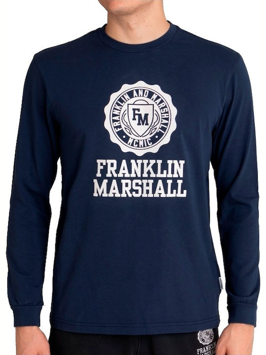 Franklin & Marshall Ανδρική Μπλούζα Μακρυμάνικη...