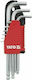 Yato Set 9 Inbusschlüssel in L-Form
