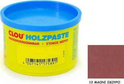 Clou Wood Putty Water Dark Mahogany 250ml