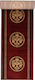Newplan Lydia 2128Α Εκκλησιαστικό Χαλί Διάδρομος Burgundy 5-10-Φ100-2128Α BURG-Φ100