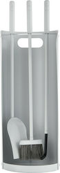 Zogometal 1180-K08 Сет за камински инструменти с кофа White Ice Zogometal 1180-K08 Сет за камински инструменти с кофа White Ice