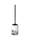 Evideco Tropicale 6677635 Inox Badezimmer Toilettenbürste Silber