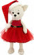 Orange Toys Plush Dog Τσιουάουα Lili Christmas Christmas 44 cm