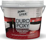 Durostick Duropoxy Αρμόστοκος Εποξειδικός / 2 Συστατικών και Κόλλα Πλακιδίων Λευκός 1kg