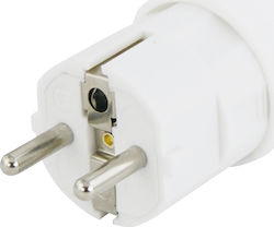 Emos Stecker Männlich Schuko Weiß Emos Stecker Männlich Schuko Weiß