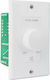 Power Dynamics Front Audio & Video Volume Regulator Socket White για Γραμμή Ηχείων 2x50W με Μετασχηματιστή 100V VOL50